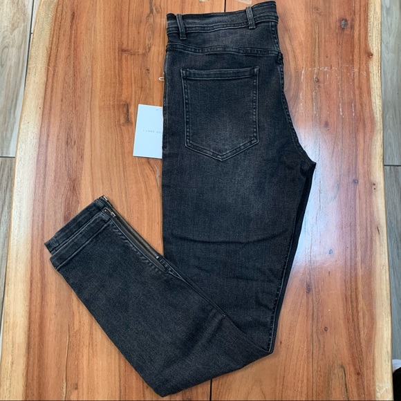 I LOVE UGLY Denim-Faded Black Smart Zespy Jeans - Picture 4 of 7